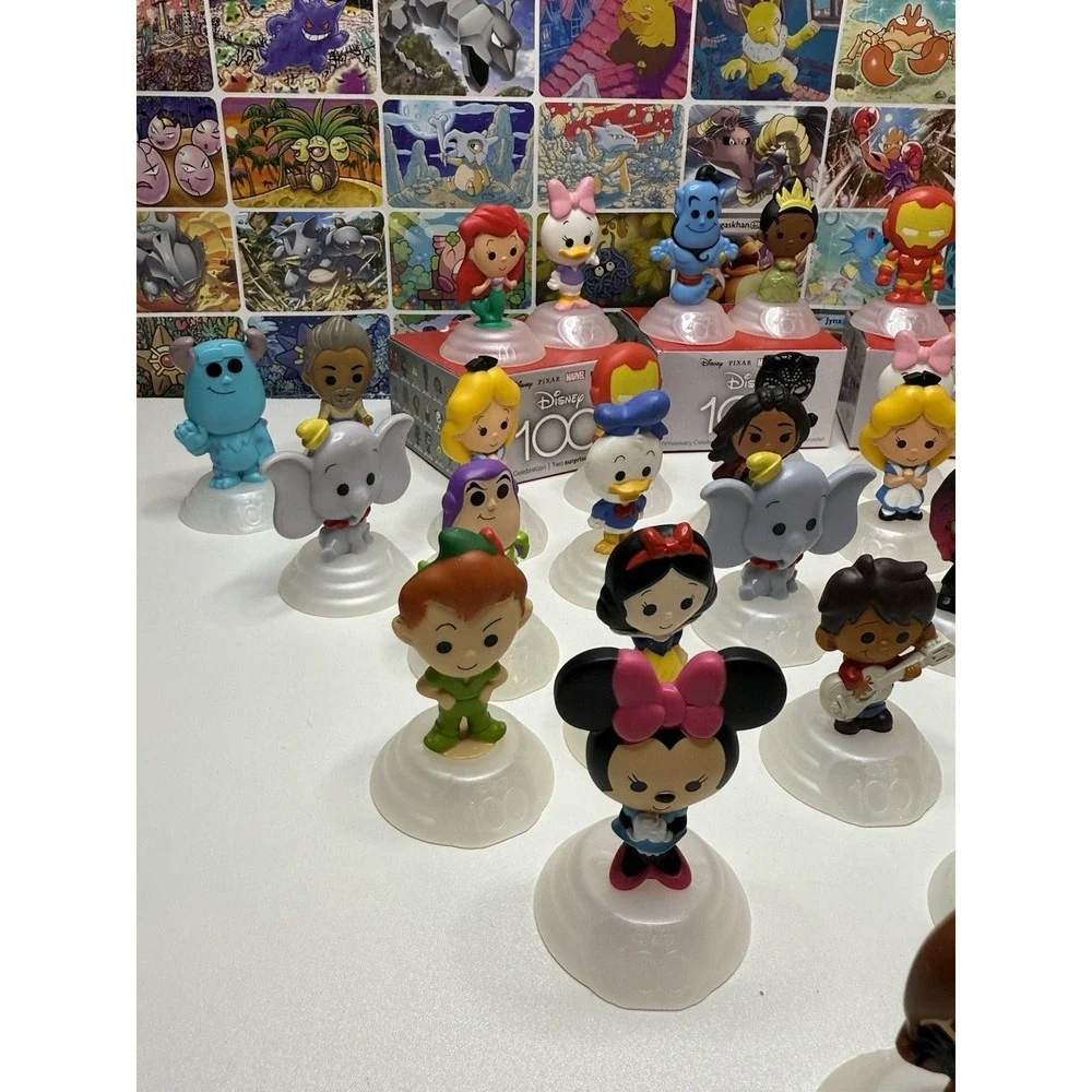 Disney 100 Anniversary Mini Figures‎ Lot of 37 Mixed Characters McDonald's Toys